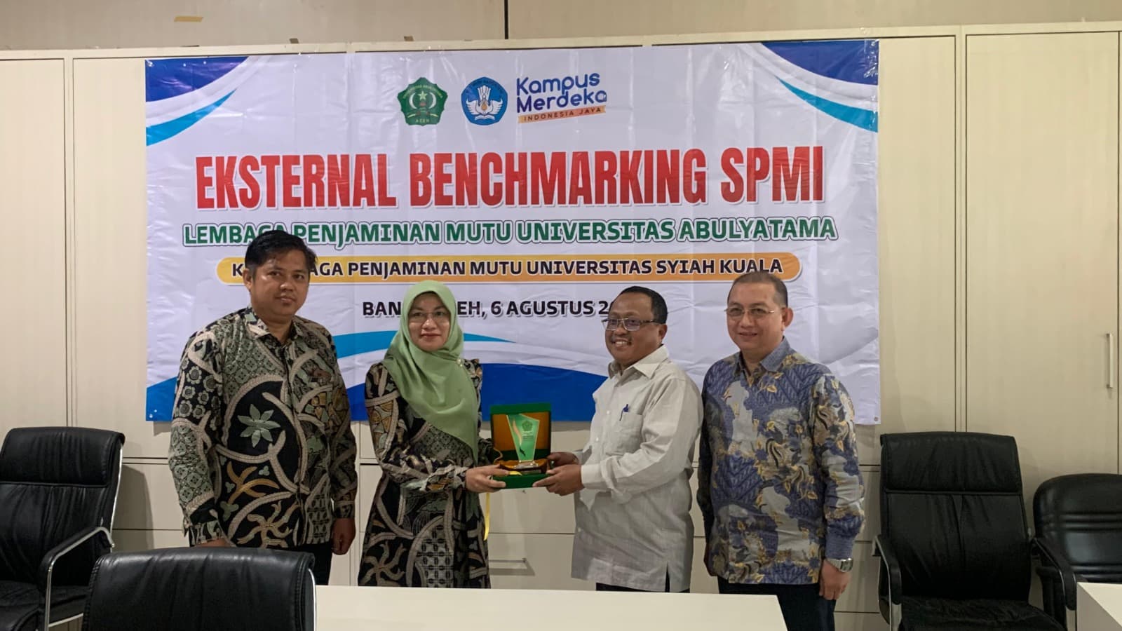 LPjM Universitas Abulyatama Lakukan Benchmarking ke LPM Universitas Syiah Kuala